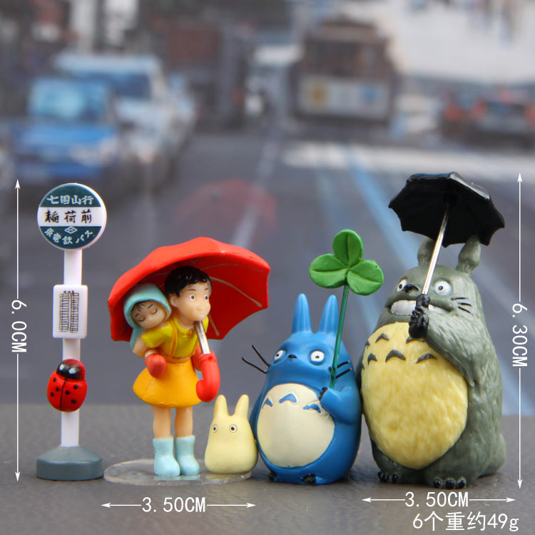Figurine Totoro Arrêt de Bus