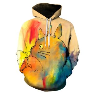 Sweat Totoro Coloré