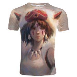 T-Shirt 3D Mononoké