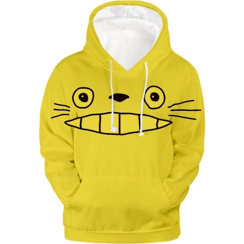 Sweat Totoro Jaune