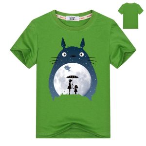 T-Shirt Enfant Mon Voisin Totoro Vert