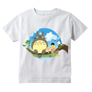 T-Shirt Enfant Totoro Flat Design