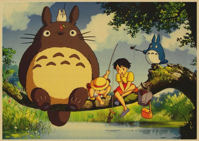 Chibi Totoro Poster