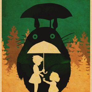 Totoro Poster Vintage