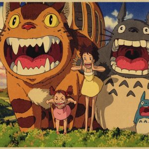 Totoro Cat Poster
