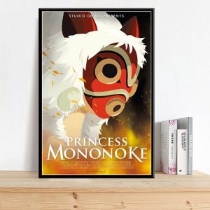 Princess Mononoké Japanese Movie Poster