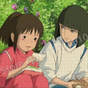 Puzzle Chihiro Haku Ghibli