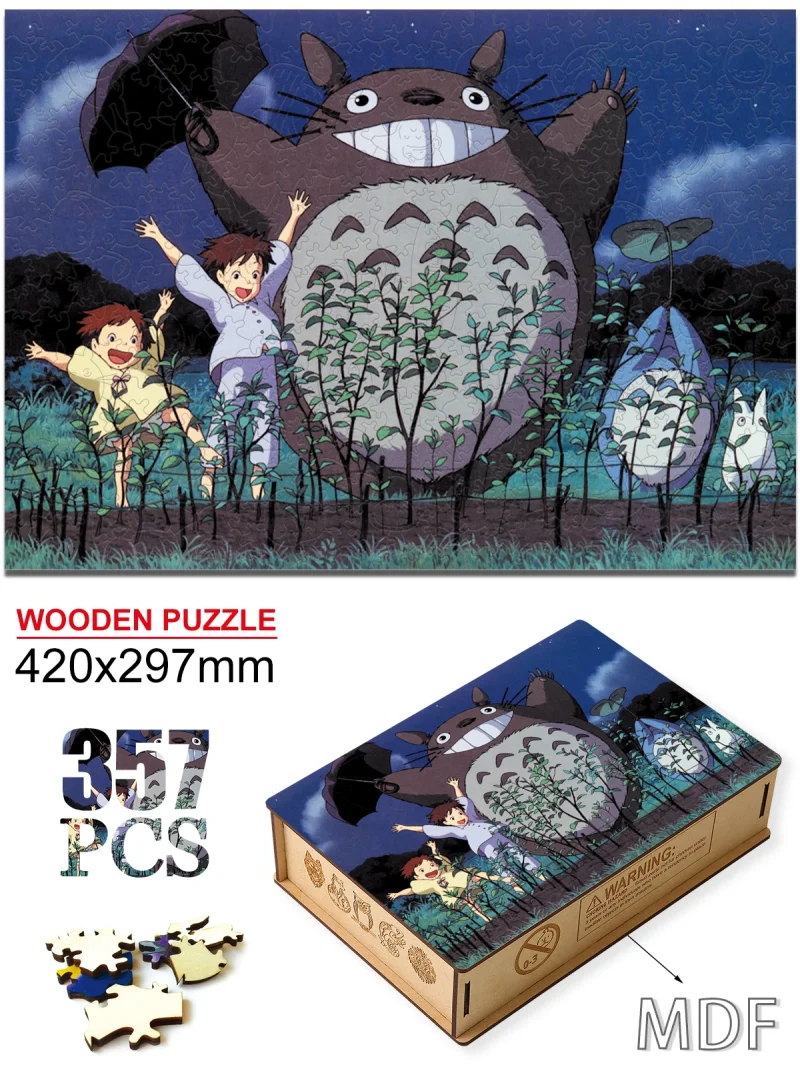 Puzzle Totoro Danse Nocturne