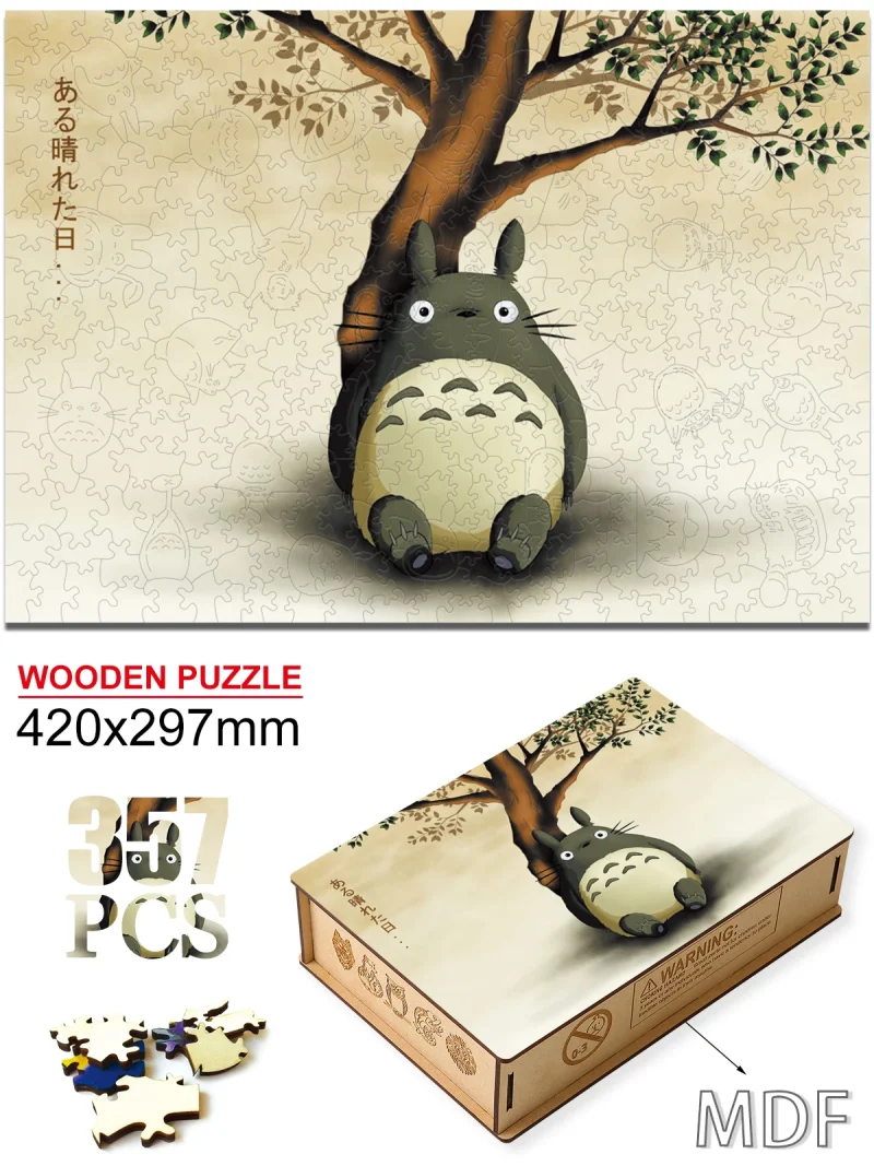 Puzzle Totoro Grand Repos