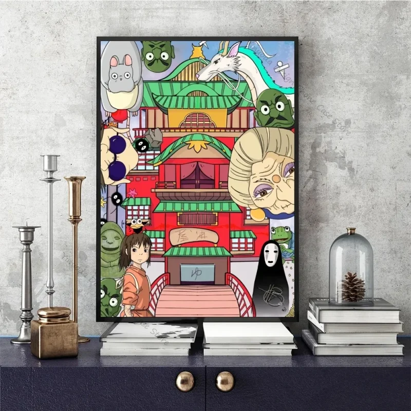 Poster Le Voyage De Chihiro Fanart