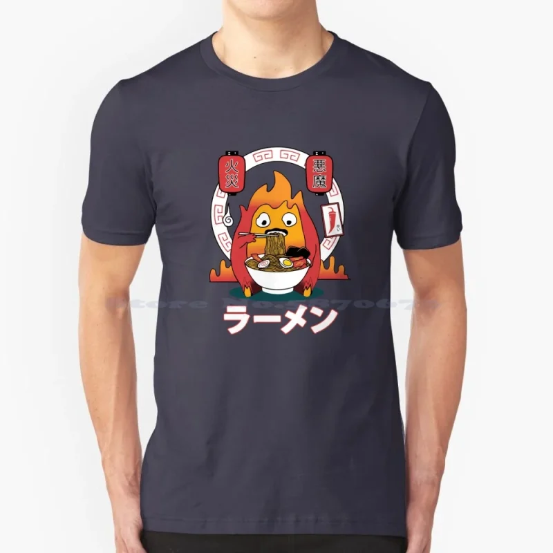 T-Shirt Calcifer Ramen