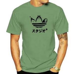 T-Shirt Totoro Adidas Vert