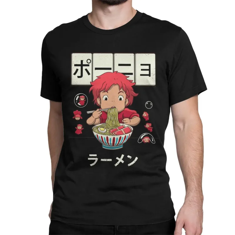 T-Shirt Ponyo Sur la Falaise - Ramen