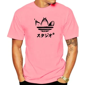 T-Shirt Totoro Adidas Rose