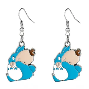 Boucles d'Oreilles Totoro Chibi