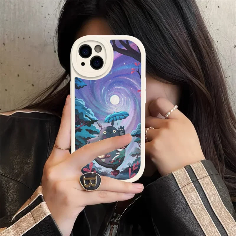 Coque iPhone Totoro Toupie