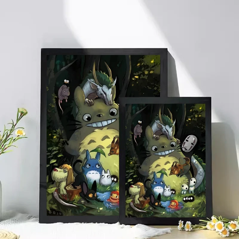 Poster Totoro Collection Studio Ghibli