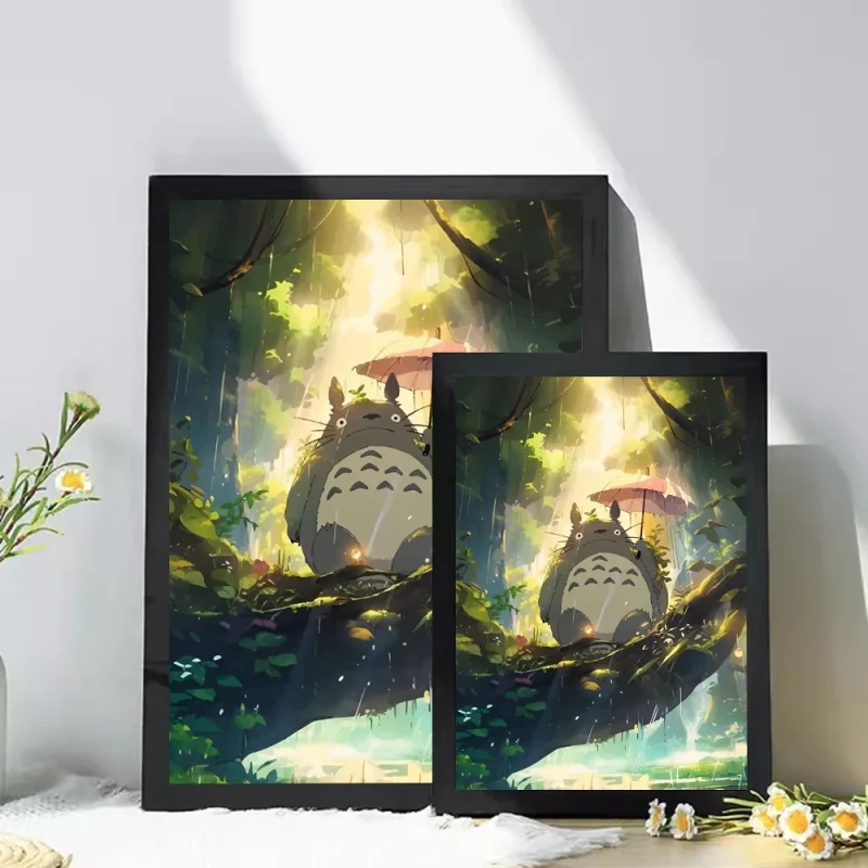 Tableau Totoro Forêt