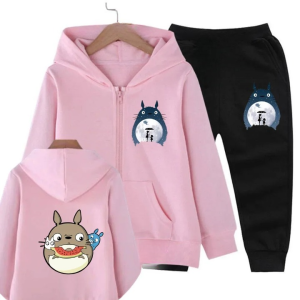 Ensemble Enfant Totoro Rose