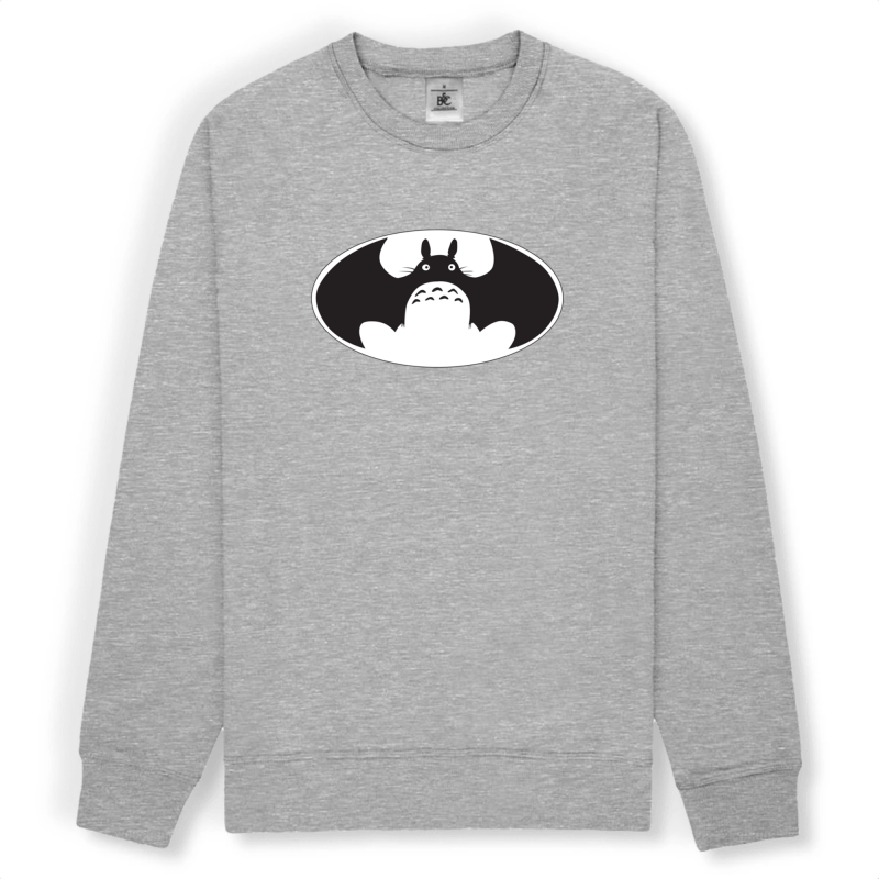 Pull Totoro Batman Gris