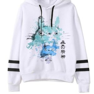 Sweat Totoro Ligné Aquarelle