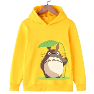 Sweatshirt Totoro Enfant Jaune