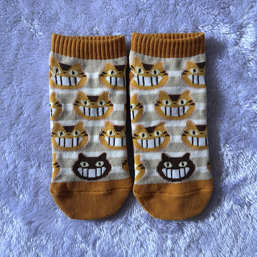 Chaussettes Totoro Chat Bus – Image 2