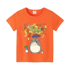 T-Shirt Enfant Totoro Orange
