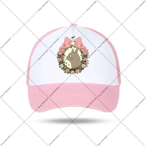 Casquette Totoro Rose