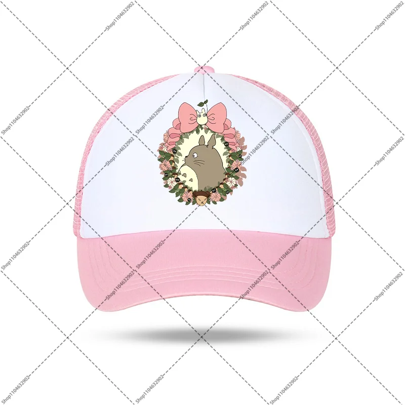 Casquette Totoro Rose