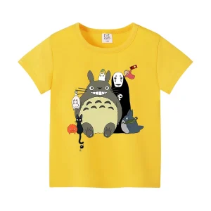 T-Shirt Enfant Totoro Jaune