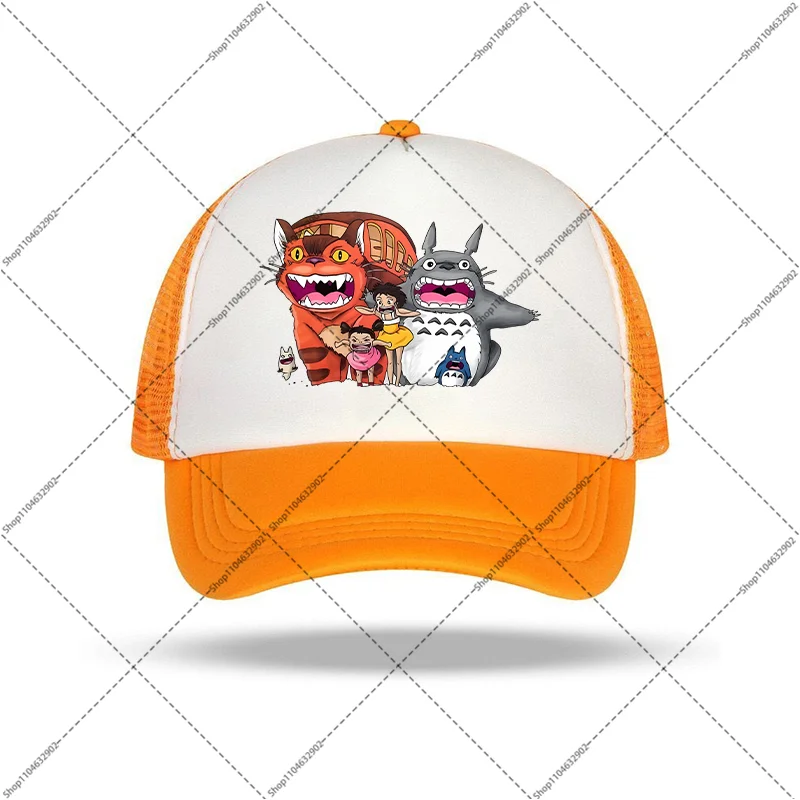 Casquette Totoro Orange – Image 2