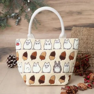 Sac à Main Totoro Bordé Beige