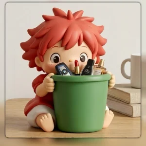 Seau à Rangement Ponyo Sur La Falaise