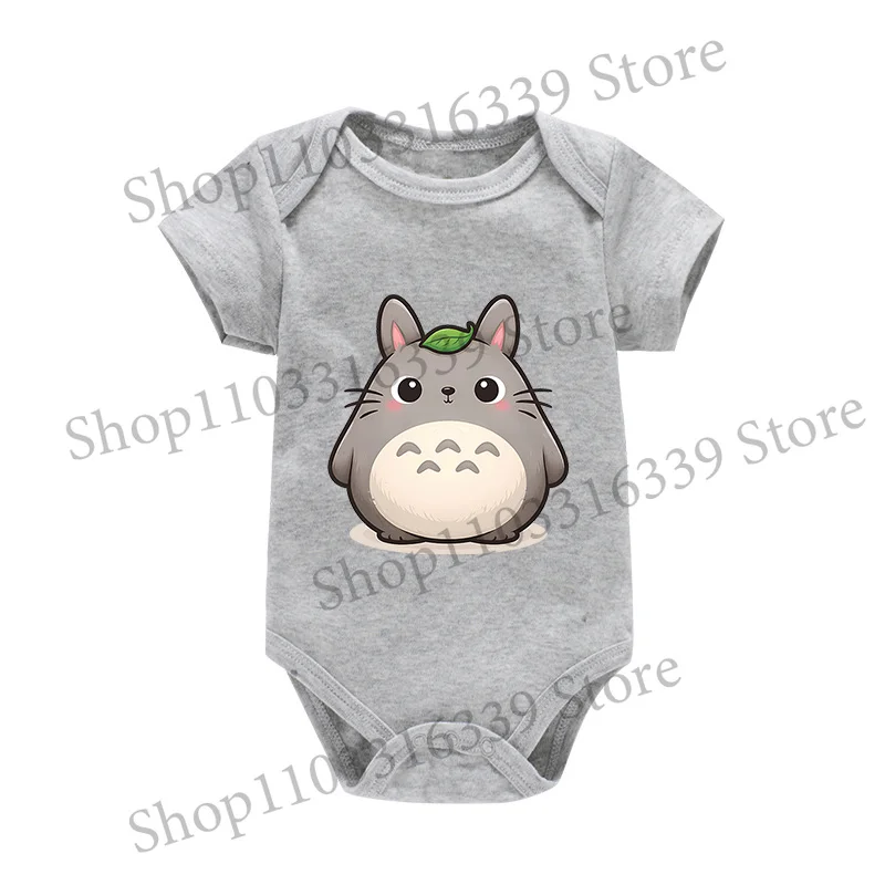 Body Bébé Totoro Gris – Image 3