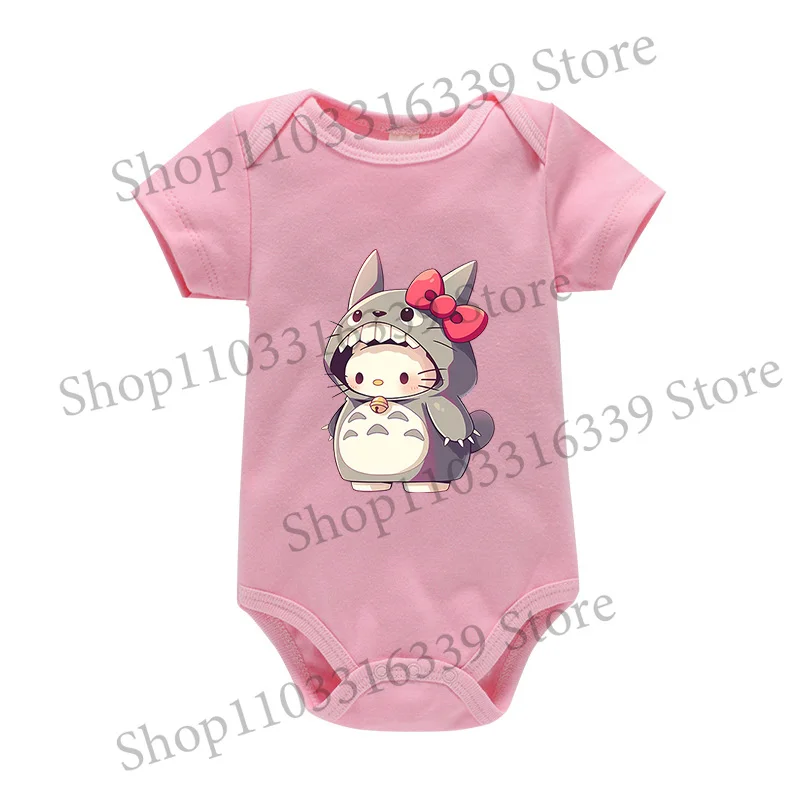 Body Bébé Totoro Rose – Image 2