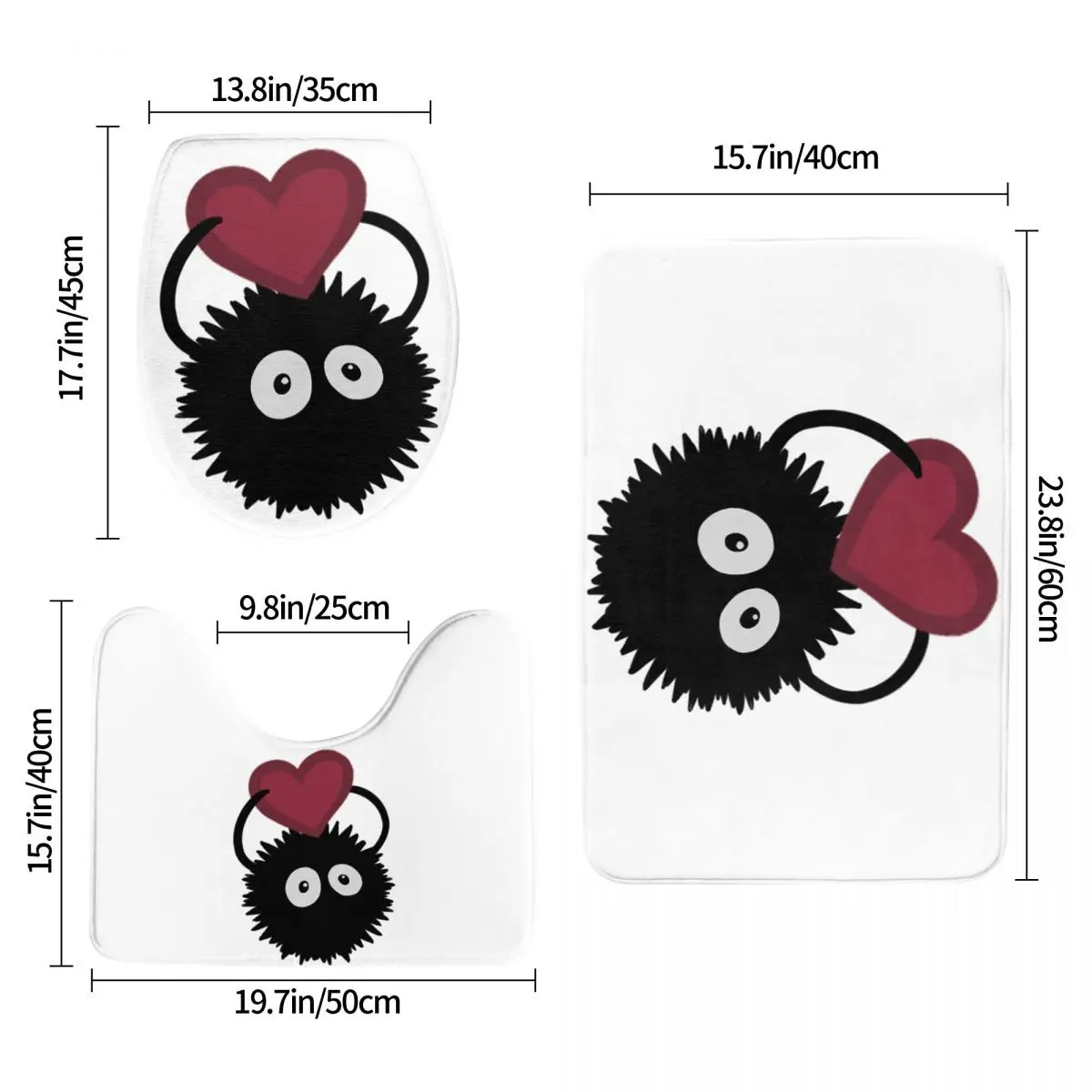 Tapis de Bain Noiraudes – Image 2