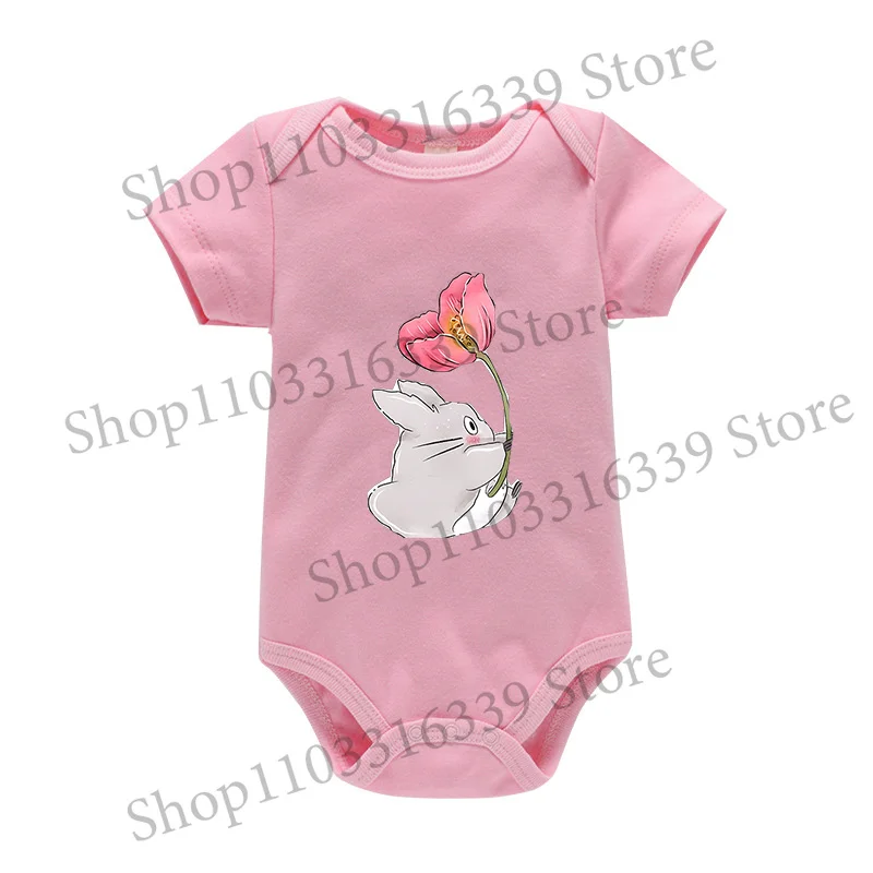 Body Bébé Totoro Rose – Image 3