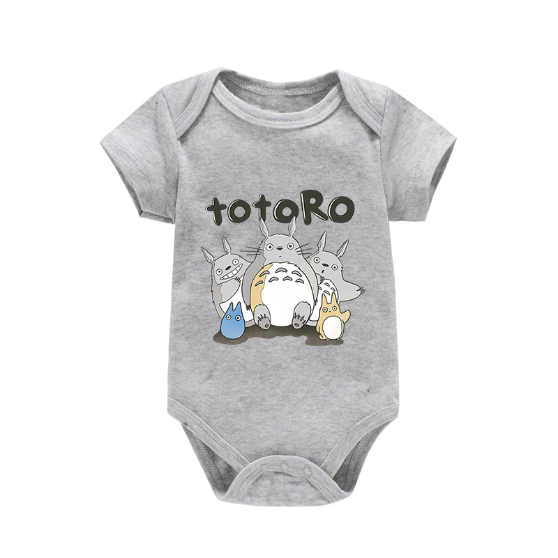 Body Bébé Totoro Gris