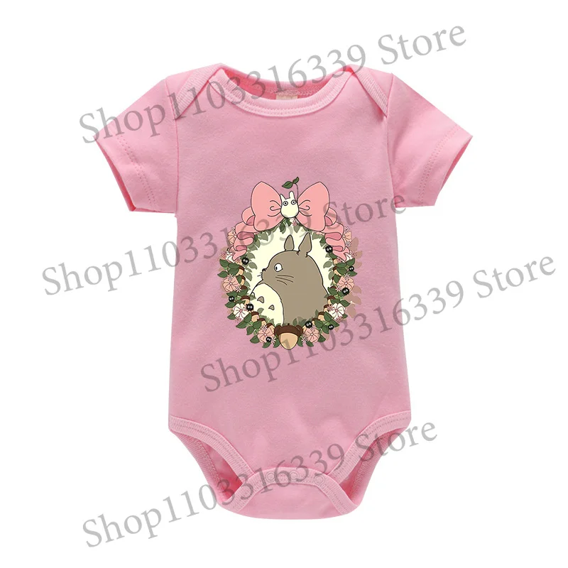 Body Bébé Totoro Rose – Image 5